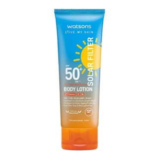 Watsons Very High Protection Solar Filter Body Lotion SPF 50+ PA++++