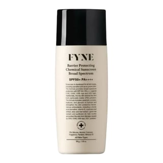 Fyne Barrier Protecting Chemical Sunscreen Broad Spectrum SPF50+ PA++++