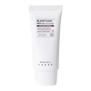 Izeze Black Cumin NEM Bliss Suncream