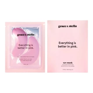 Grace & Stella Everything Is Better In Pink Eye Mask