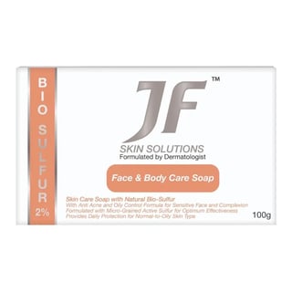 JF The Skin Specialist Bio Sulfur 2% Anti Acne Face & Body Care Soap