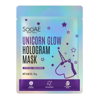 Soo'AE Unicorn Glow Hologram Mask