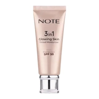 Note Cosmetics 3 In 1 Glowing Skin Tinted Moisturizer SPF 50