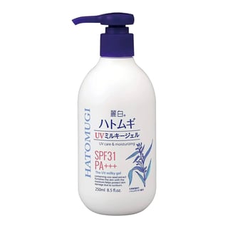KUMANO COSME Reihaku Hatomugi UV Milky Gel SPF 31 PA+++