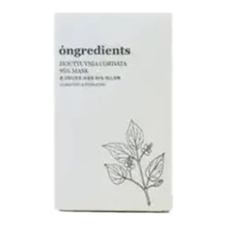 ongredients Houttuynia Cordata 95% Mask
