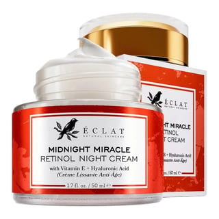 Eclat Natural Skincare Midnight Miracle Retinol Night Cream
