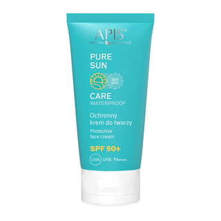 아피스 내추럴 코스메틱 퓨어 선 케어 워터프루프 프로텍티브 페이스 크림 SPF 30+