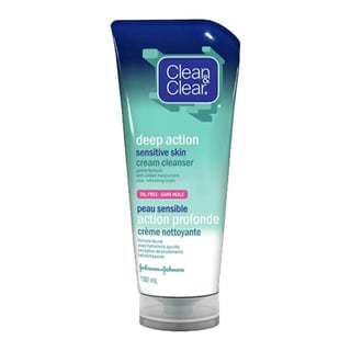 Clean & Clear Deep Action Sensitive Skin Cream Cleanser