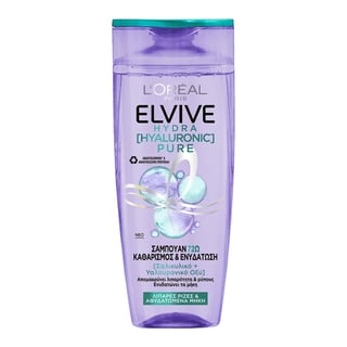 L'Oreal Elvive Hydra Hyaluronic Pure Shampoo