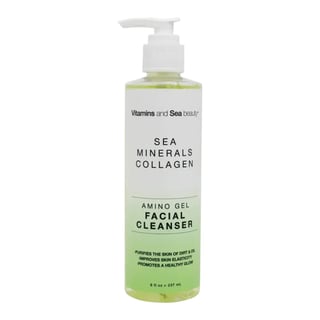 Vitamins and Sea beauty Sea Minerals + Collagen Amino Gel Facial Cleanser