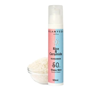 Glamveda Rice & Ceramide Sunscreen SPF 50 PA+++