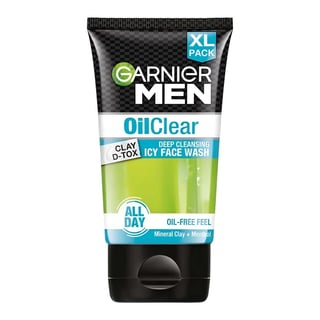 Garnier Oil Clear Clay D-Tox Icy Face Wash
