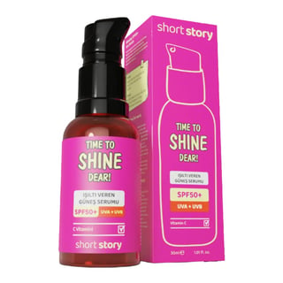 Short Story Time To Shine Dear! SPF50+