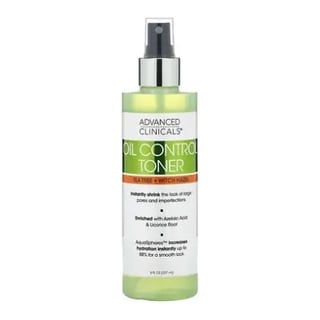 Advanced Clinicals Oil Control Toner Tea Tree + Witch Hazel
