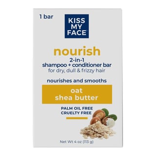 Kiss My Face 2-In-1 Shampoo + Conditioner Bar
