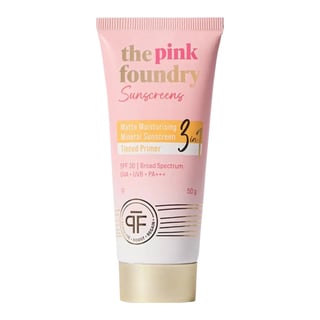 The Pink Foundry Mineral Matte Tinted Sunscreen SPF 30