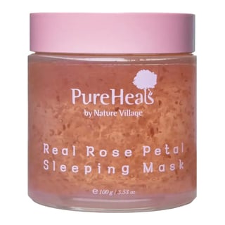 Pure Heals Real Rose Petal Sleeping Mask