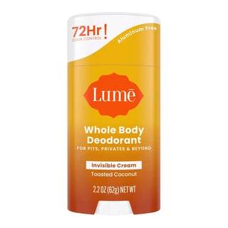 Lume Whole Body Deodorant Invisible Cream Stick