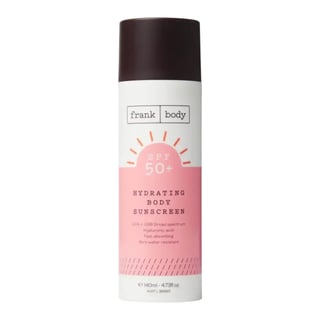 frank body SPF50+ Hydrating Body Sunscreen