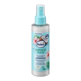 Balea Natural Beauty Feuchtigkeits Spendende Sprühpflege