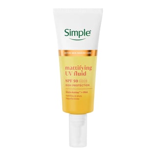 Simple Skincare Mattifying UV Fluid SPF 50