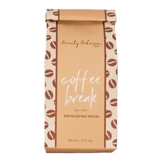 Beauty Bakerie Coffee Break AHA + BHA Exfoliating Facial