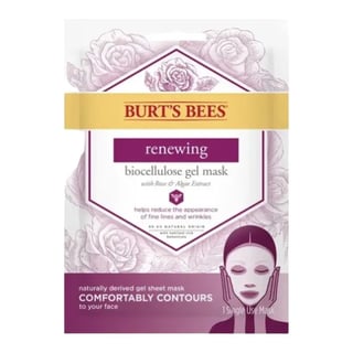 Burt's Bees Renewing Biocellulose Gel Mask