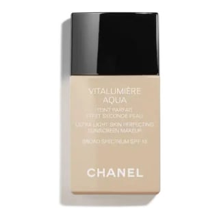 Chanel Vitalumière Aqua Ultra-Light Skin Perfecting Sunscreen Makeup SPF 15