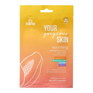Dr. PAWPAW Your Gorgeous Skin Soothing and Nourishing Sheet Mask