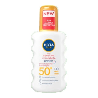Nivea Sun Protect & Sensitive Protective Sunscreen Spray SPF 50+