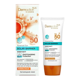 Dermaction Plus by Watsons بلسم صن سولار غير مرئي SPF 50