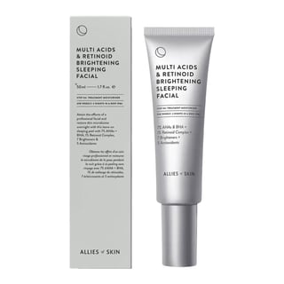 Allies of Skin Multi Acids & Retinoid Brightening Sleeping Facial