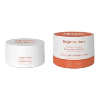 Three Ships Beauty Brighter Days Red Algae + Avocado Biodegradable Eye Masks