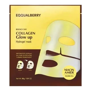 Eqqualberry Collagen Glow Up Hydrogel Mask