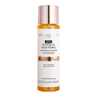 Revolution Beauty 5% Glycolic Acid AHA Glow Liquid Exfoliant Toner