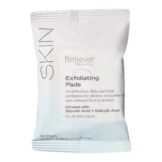 Believe Beauty Exfoliating Pads