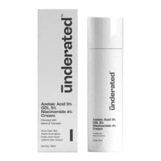 Underated Azelaic Acid 9% GDL 5% Niacinamide 4% Cream
