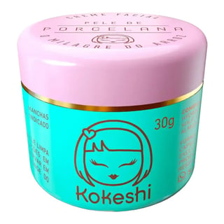 Kokeshi Hidratante Facial Pele De Porcelana