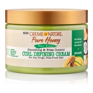 Creme of Nature Pure Honey Hair Food Smoothing & Frizz Control Curl Defining Cream