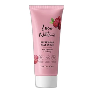Oriflame Love Nature Refreshing Face Scrub With Upcycled Cranberry