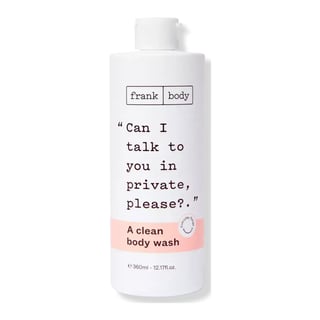 frank body Clean Body Wash: Unscented