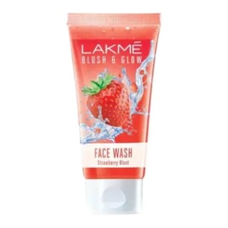 Lakme Blush & Glow Strawberry Freshness Gel Face Wash With Strawberry Extracts