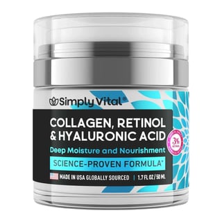 Simply Vital Collagen, Retinol & Hyaluronic Acid Cream