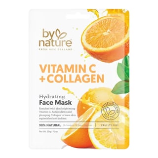 By Nature Vitamin C + Collagen Hydrating Sheet Mask