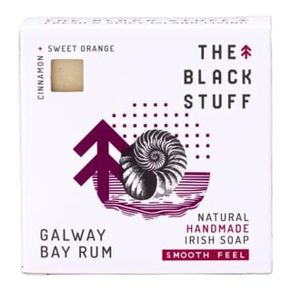 The Black Stuff Galway Bay Rum Natural Handmade Irish Soap