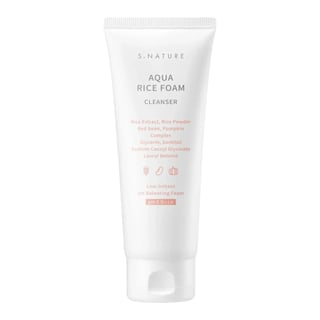 S.NATURE Aqua Rice Foam Cleanser
