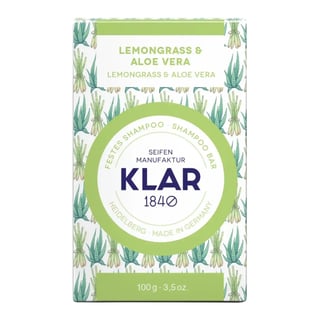 Klar Seifen Lemongrass & Aloe Vera Shampoo Bar