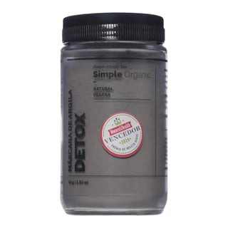 Simple Organic Máscara De Argila Detox