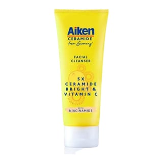 Aiken 5x Ceramide Bright & Vitamin C Facial Cleanser