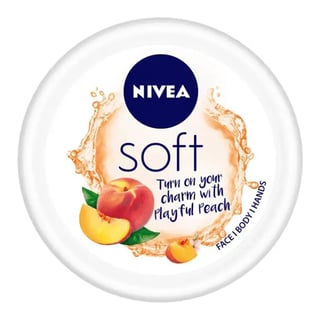 Nivea Soft Moisturizing Peach Cream